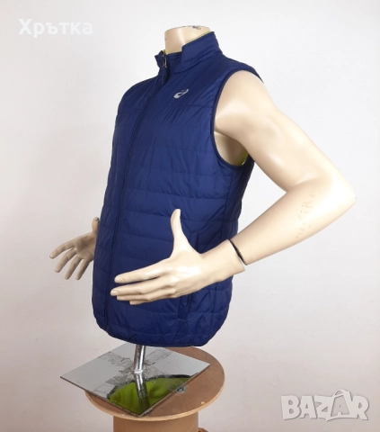 Asics Reversible Vest - Оригинален мъжки елек с две лица р-р M, снимка 4 - Якета - 52829398