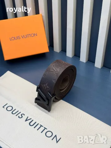 Louis Vuitton колани естествена кожа , снимка 2 - Колани - 49549775