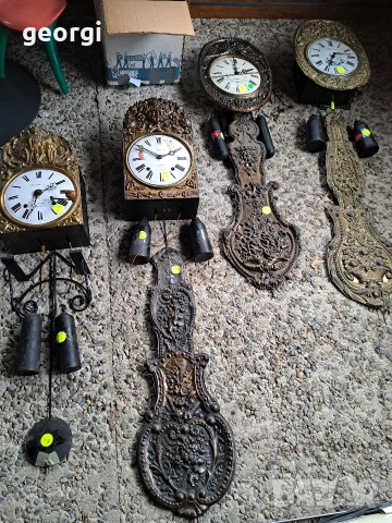 ретро стенен часовник 