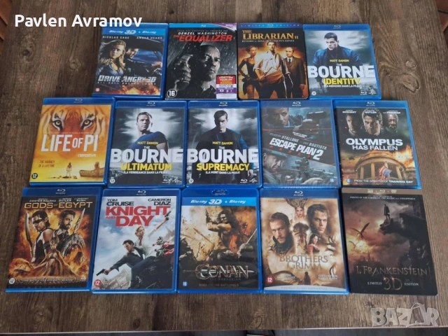 Филми блу рей, снимка 3 - Blu-Ray филми - 53685594