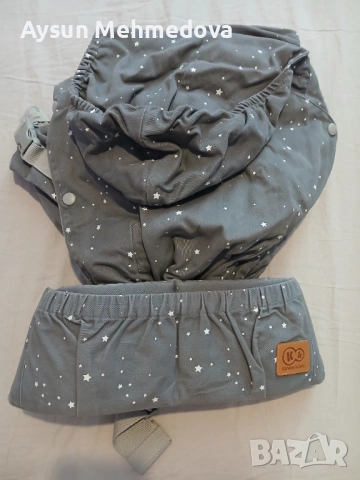 Ергономична раница KinderKraft - Huggy, звездички, снимка 3 - Кенгура и ранички - 53416163