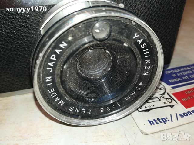 YASHICA MG-1 MADE IN JAPAN-ВНОС GERMANY 1204241054, снимка 16 - Фотоапарати - 45233963