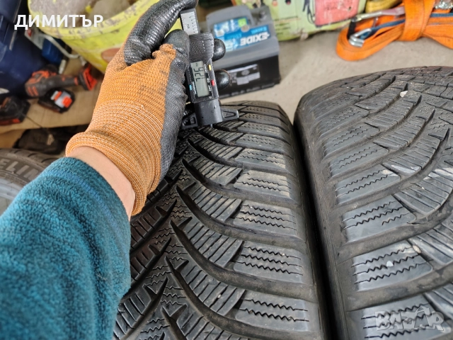 4бр.зимни гуми HANKOOK 215 65 16 DOT19 цена за брой, снимка 3 - Гуми и джанти - 52347577