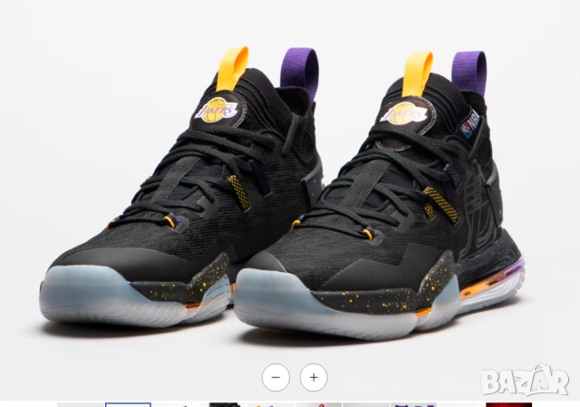 ТАРМАК Баскетболни маратонки НБА Лос Анджелис Лейкърс . номер 46 , снимка 7 - Маратонки - 51924858