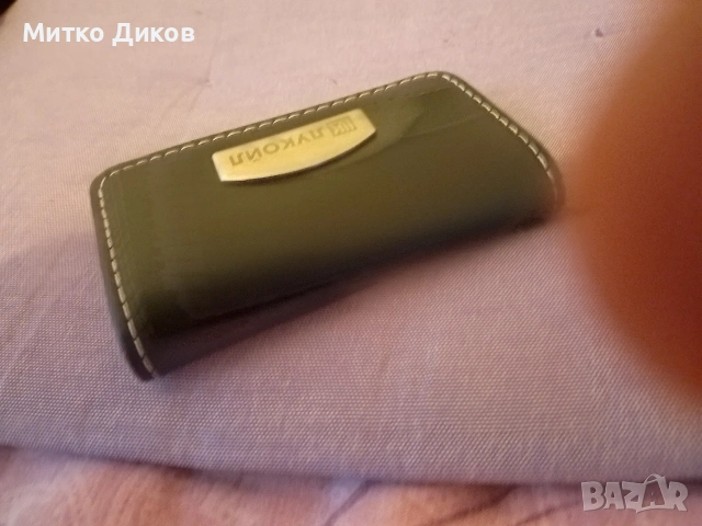 Лукойл калъвче за визитки карти естествена кожа ново, снимка 5 - Портфейли, портмонета - 53800434