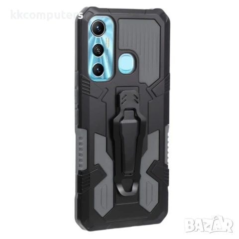 Infinix Hot 11 Удароустойчив Ring Holder Калъф и Протектор, снимка 6 - Калъфи, кейсове - 50728043