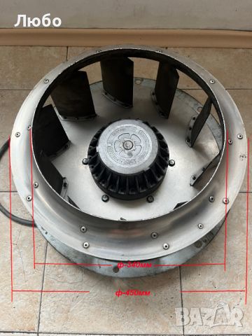 Вентилатор центробежен канален, снимка 1 - Обзавеждане за заведение - 45750865