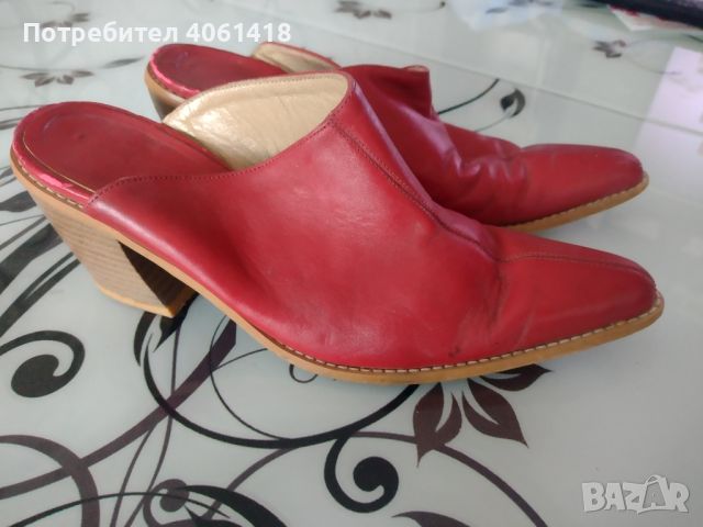 Дамски обувки естествена кожа 38 номер , снимка 5 - Дамски обувки на ток - 45267346
