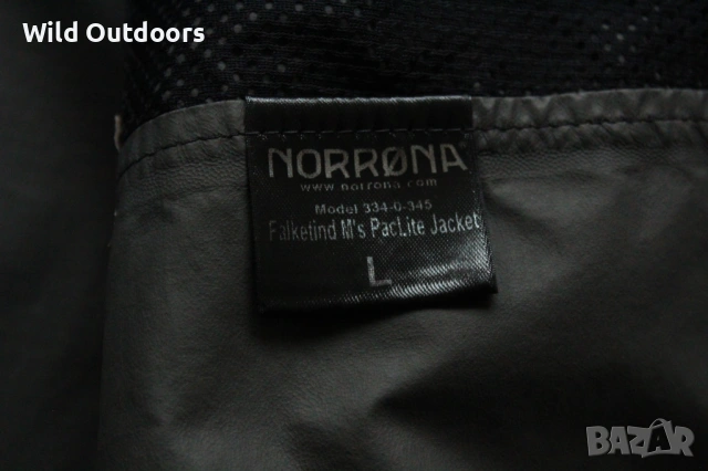 NORRONA Falketind GTX Packlite - мъжко мембранно яке, размер L, снимка 7 - Спортни дрехи, екипи - 53712997