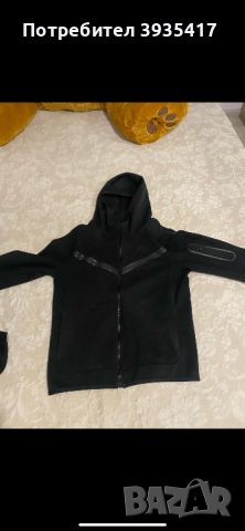 Черен tech fleece originally , снимка 1 - Суичъри - 46280701