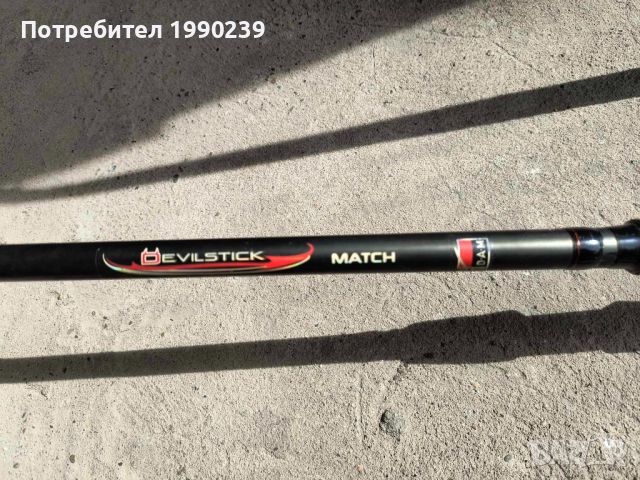 Рибарска въдица марка DAM DEVILSTICK MATCH с дължина 4.50 м., снимка 6 - Въдици - 45192409