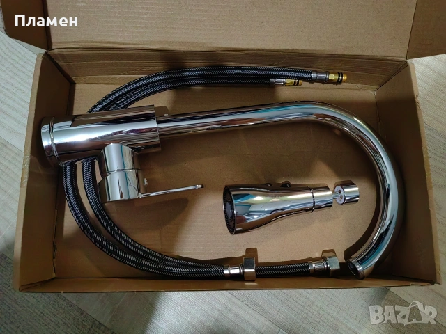 Кухненски смесител, снимка 3 - Смесители - 53499168