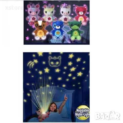 Плюшена играчка проектор на звездно небе, снимка 5 - Плюшени играчки - 52619282