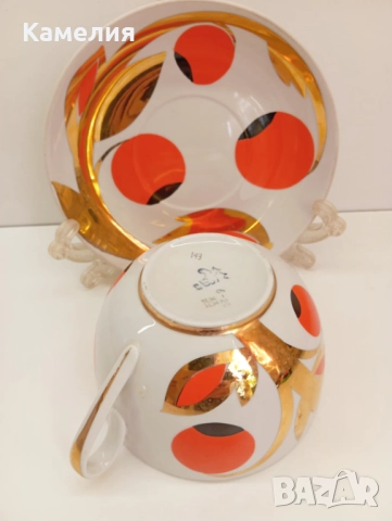 Руски порцелан , снимка 5 - Чаши - 52943256