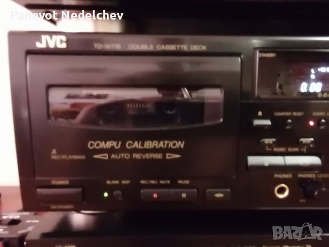 JVC TD - W 718. Double casette deck. , снимка 3 - Декове - 46263172