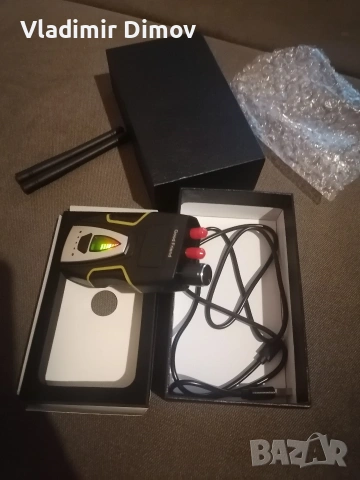 Професионален детектор за откриване на скрити устройства, мини камери, GPS, открива всичко! , снимка 5 - Комплекти за видеонаблюдение - 53631866