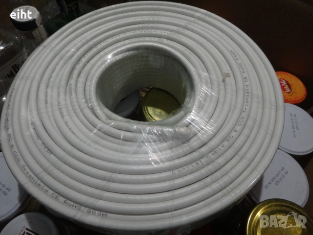 Коаксиален кабел RG-6U (100м.)