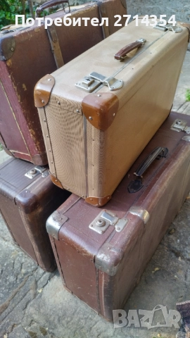 Стари куфари, снимка 3 - Антикварни и старинни предмети - 51664338