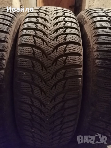 Продавам 4 броя Зимни гуми 195.65.15 на 1 сезон дот 2021 KUMHO , снимка 2 - Гуми и джанти - 52881082