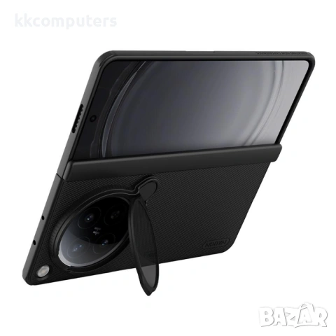 NILLKIN Super Frosted Shield Prop Магнитен Калъф за Oppo Find N6 5G - PC, Прозрачно капаче-стойка, 2, снимка 5 - Калъфи, кейсове - 54265350