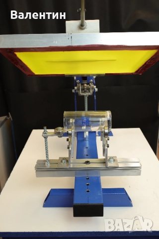 Ръчна машина за ротационен ситопечат, снимка 12 - Други машини и части - 52955144