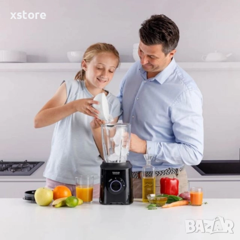 Блендер Taurus Prior Glass 1500 – 1500W, стъклена кана 1.8L, Turbo функция, ножове за лед, снимка 7 - Блендери - 52595820