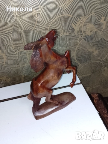 Дърворезба на кон, снимка 3 - Статуетки - 51627633