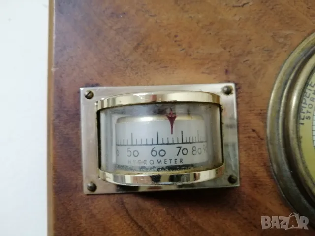 Немски барометър, термометър и влагомер. , снимка 3 - Други ценни предмети - 49694814