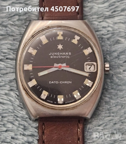 мъжки часовник JUNGHANS Electronic Dato-Chron. 