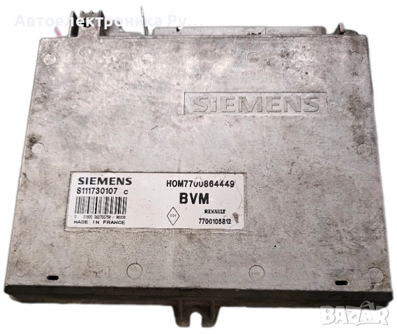 компютър RENAULT CLIO 1.2, SIEMENS ,S111730107 C, S111730107C, HOM7700864449, 7700864449 