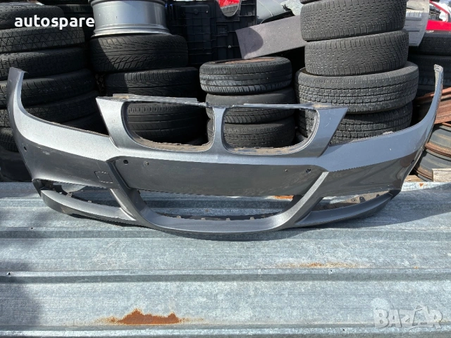 Предна броня Bmw 3series. E90/E91. M-Sport. Фейслифт. 51117891386. Оригинална. 08-13г. 