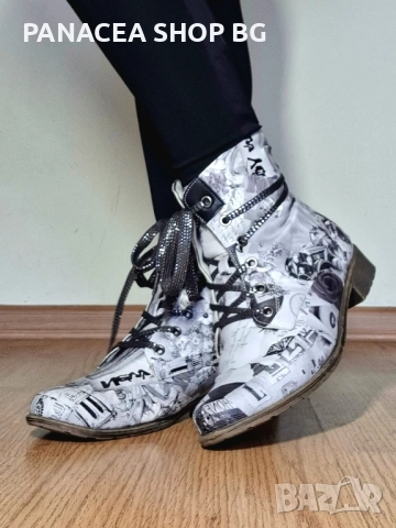 Дамски боти, снимка 2 - Дамски боти - 52198210