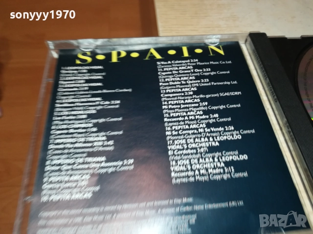 SPAIN CD 2509251703, снимка 5 - CD дискове - 51837149