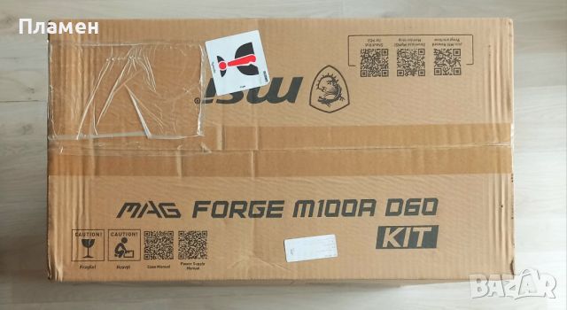 Кутия за настолен компютър MSI MAG FORGE M100A D60, снимка 4 - За дома - 45358393