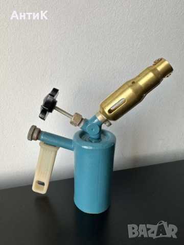 Соц Малка Бензинова Лампа ЛП-0.2 СССР, снимка 4 - Антикварни и старинни предмети - 52622441