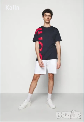 тениска HUGO, снимка 2 - Тениски - 52311309