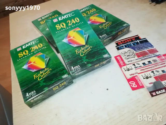 emtec-нови видео касети 65лв за 1бр 1404250816, снимка 7 - Аудио касети - 49886563