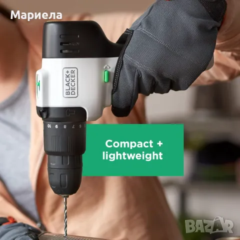 Ударна бормашина BLACK+DECKER REVIVA 12V (REVCHD12C), снимка 4 - Бормашини - 49575474