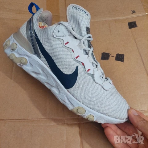Nike React Element 55 номер 43 оригинални маратонки , снимка 13 - Маратонки - 50633336