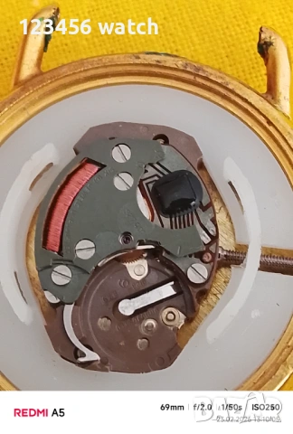 Позлатан швейцарски часовник, снимка 6 - Мъжки - 53591913