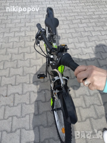 SPRINT Велосипед 24" Bachini Speed FSP черен.зелен, снимка 5 - Велосипеди - 53848760