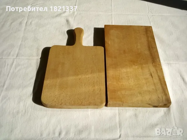 Дървени дъски за рязане, 2 броя 