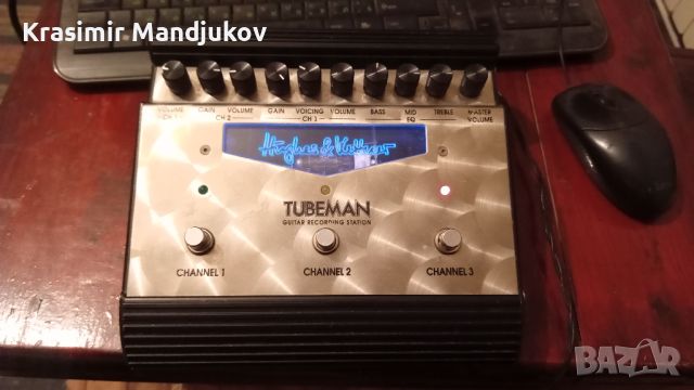 Hughes & Kettner Tubeman 3-Channel Guitar Recording Station MKII, снимка 1 - Китари - 45328008