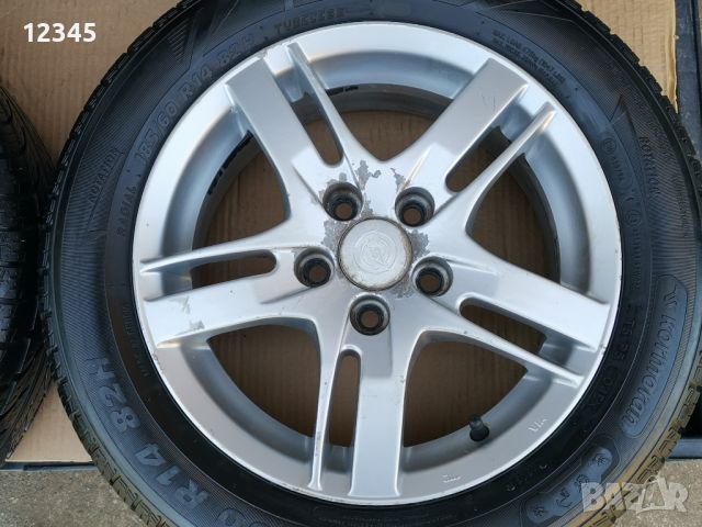 14’’ 5x100 za vw/skoda/seat 14” 5х100 за фолцваген/шкода/сеат с гуми 185/60R14 dot23-№38, снимка 6 - Гуми и джанти - 46731031