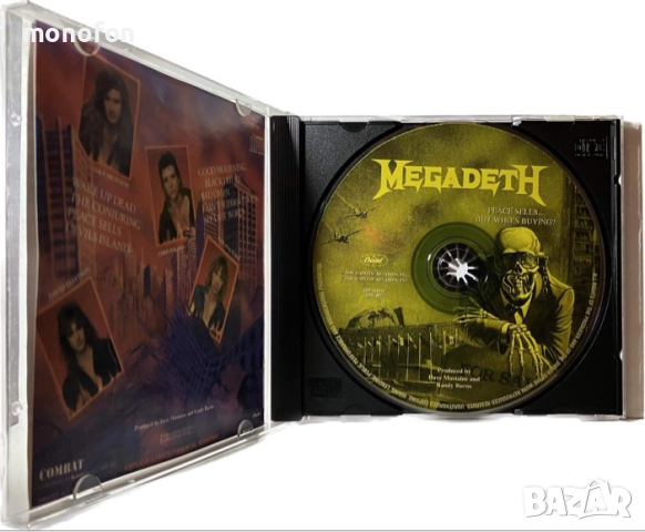 Megadeth - Peace sells but why’s buying? (продаден), снимка 3 - CD дискове - 45032210