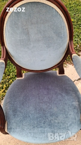 Комплект кресла и маса гръцки, снимка 2 - Дивани и мека мебел - 53354103