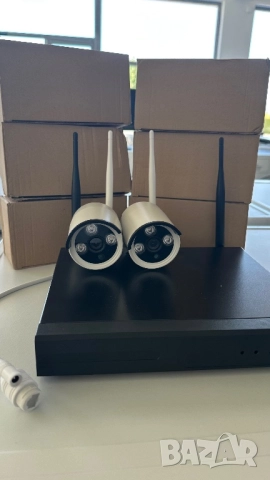 Комплект 8 броя камери, снимка 2 - Комплекти за видеонаблюдение - 51644777