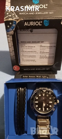 Нов часовник-гривна "AURIOL", снимка 4 - Други - 53539074