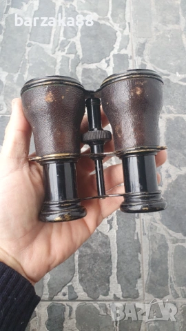 Стар биноъл с Калъф, снимка 5 - Антикварни и старинни предмети - 53375861
