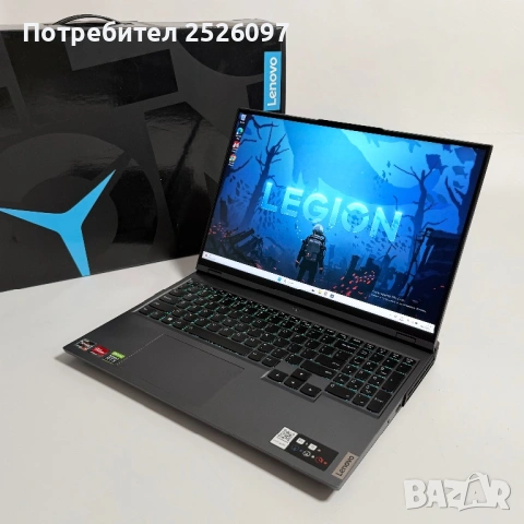 Lenovo Legion Pro 5/16” WQXGA 2.5K/Ryzen 7 5800H/RTX 3060 8GB/16GB/RGB